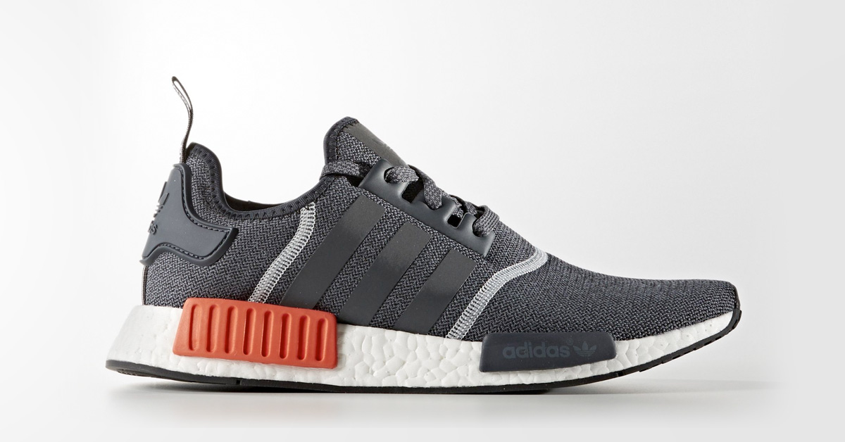 Adidas Nmd R Dark Grey Cool Sneakers