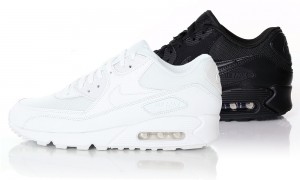 Sorte og Hvide Nike Air Max 90