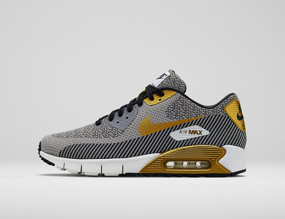 Nike Air Max 90 Jacquard - Nike Gold Hypervenom Collection