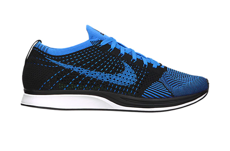 Nike Flyknit Racer 'Black/White/Photo Blue'