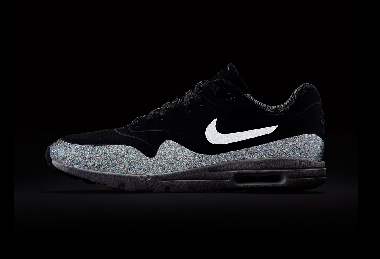 MENS Nike Air Max 1 Ultra Moire 'Black'