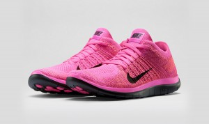 Pink Nike Free 4.0 Flyknit