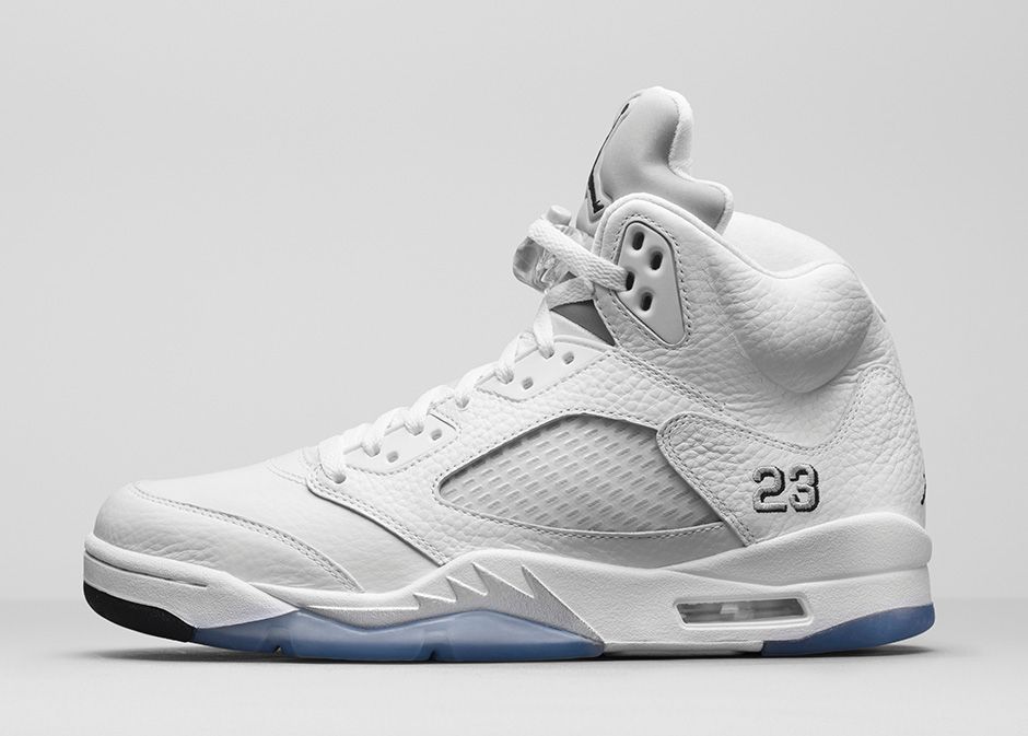 Nike Air Jordan 5 Retro Metallic Silver