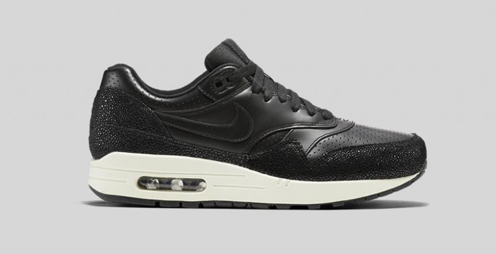 Nike Air Max 1 Leather Premium Black