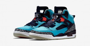 Nike Air Jordan Spizike Turquoise Blue