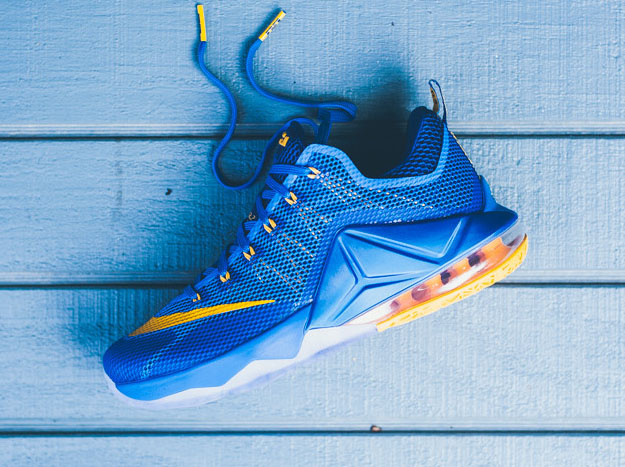 Nike Lebron 12 Low Photo Blue