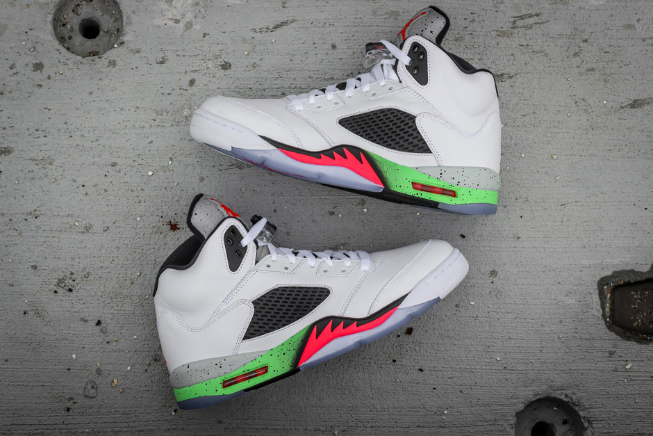 Nike Air Jordan 5 Retro Poison Green