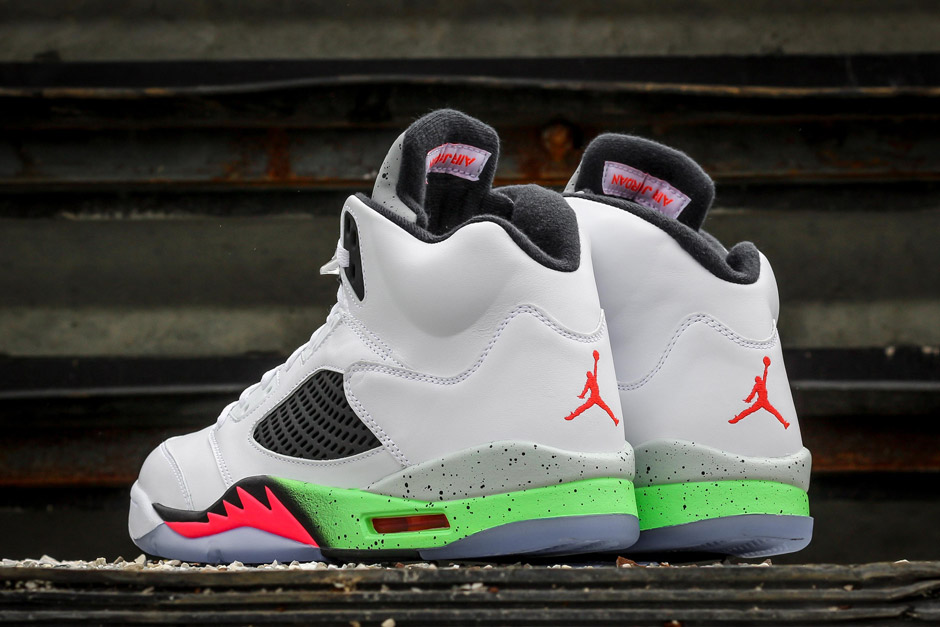 Nike Air Jordan 5 Retro Poison Green