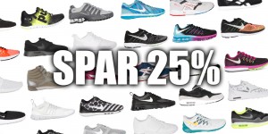 Spar 25% hos Sportmaster