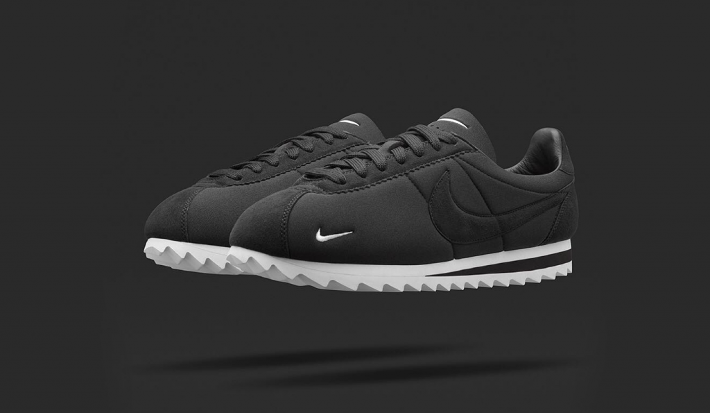 Nike Classic Cortez Big Tooth Black