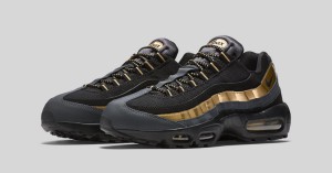 Nike Air Max 95 Black Metallic Gold