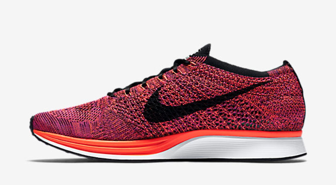 Nike Flyknit Racer Hyper Orange