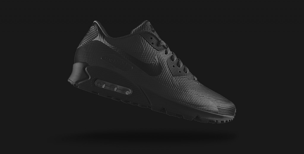 Nike Air Max 90 Hyperfuse iD Black