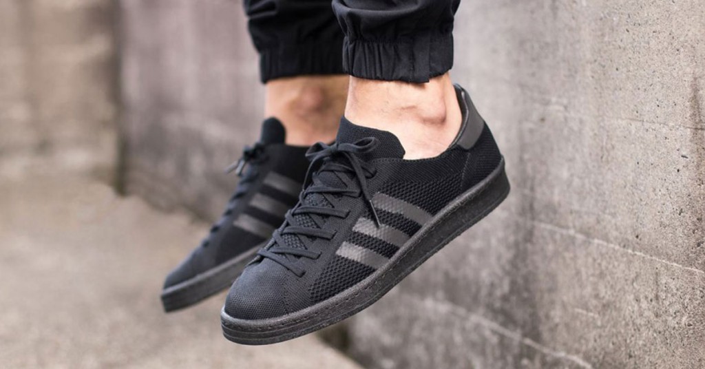 Adidas campus 80s primeknit black