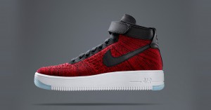 Nike Air Force 1 Ultra Flyknit Red Black