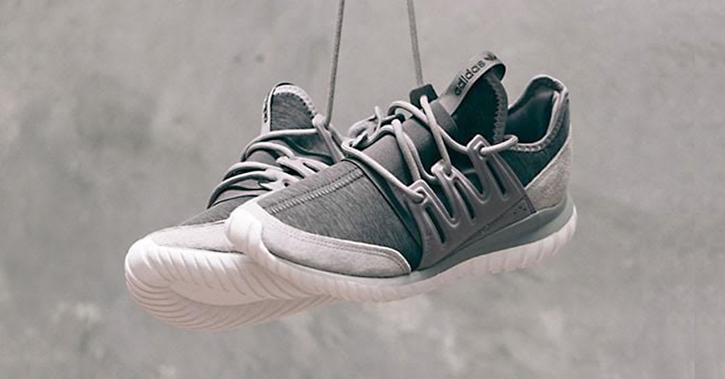 Adidas Tubular Radial Fleece Grey