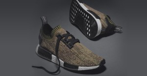 Adidas NMD R1 Primeknit Olive Green Camo