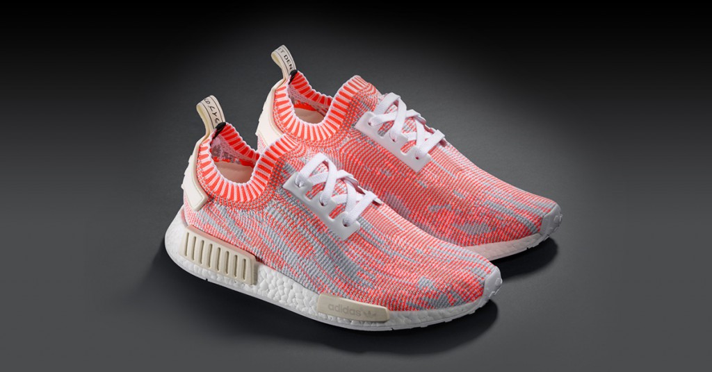 Adidas NMD R1 Primeknit Orange Camo