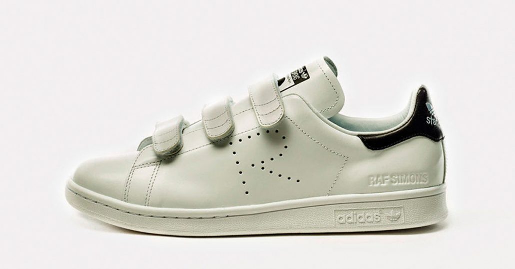 Raf Simons x Adidas Stan Smith CF White Cool Sneakers