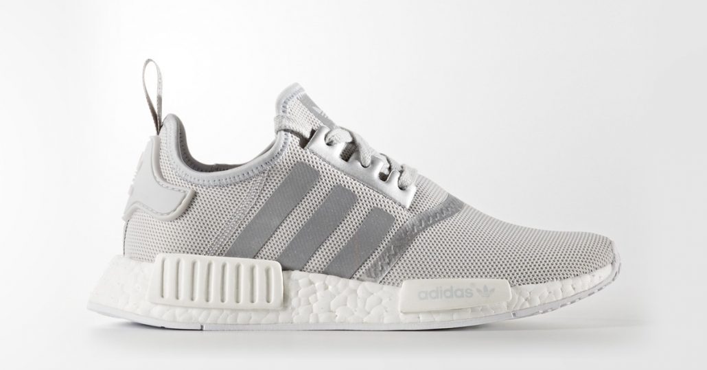 Womens Adidas NMD R1 Matte Silver