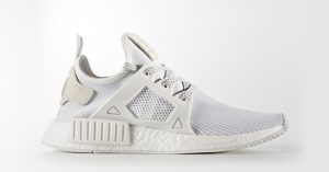 Womens Adidas NMD XR1 Primeknit Vintage White