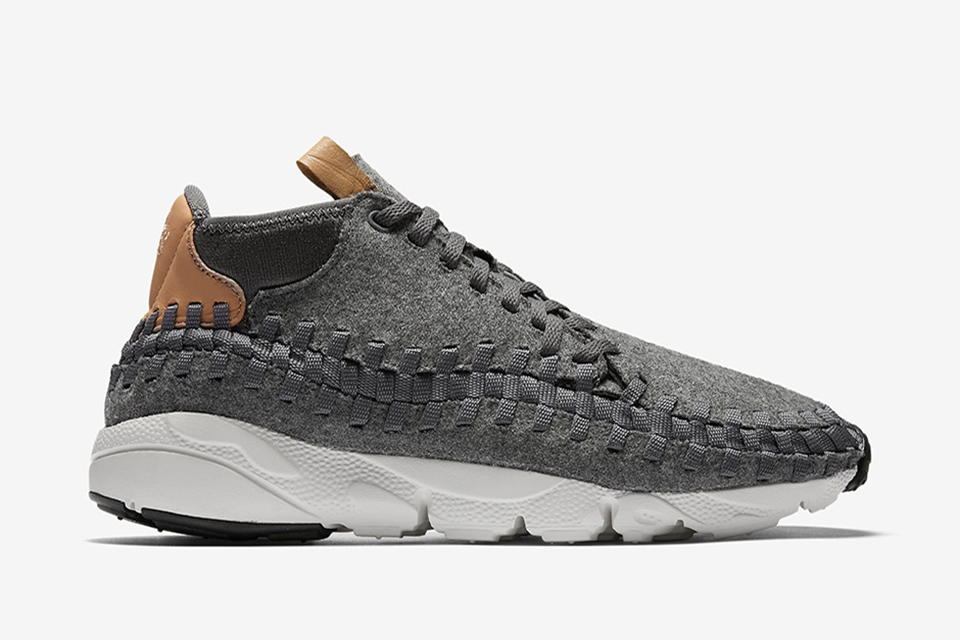 Nike Air Footscape Chukka Woven Wool Dark Grey