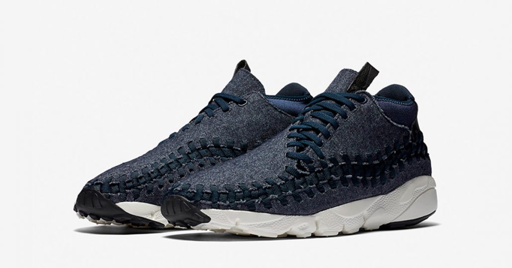 Nike Air Footscape Chukka Woven Wool Obsidian