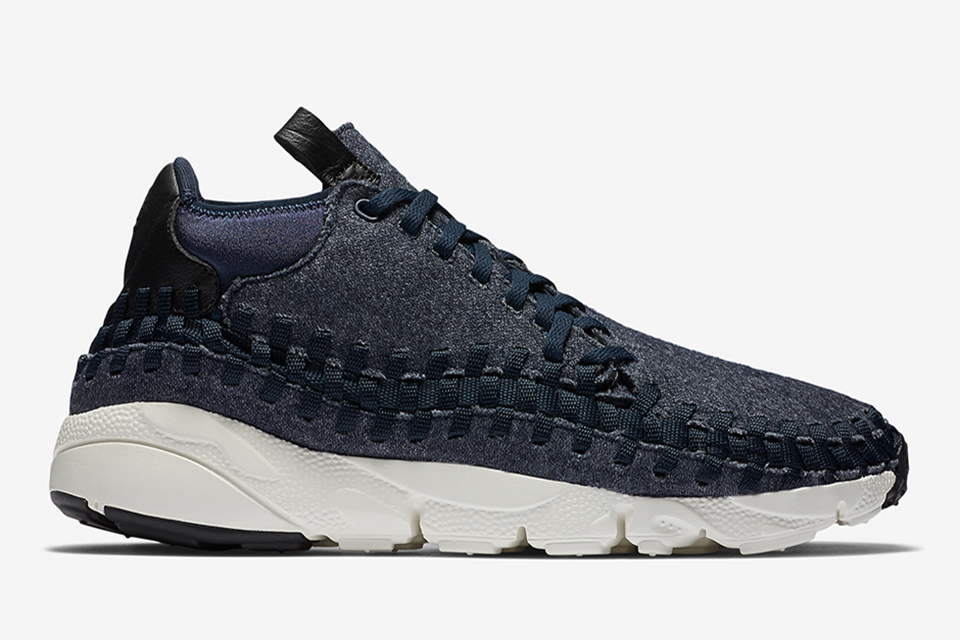 Nike Air Footscape Chukka Woven Wool Obsidian