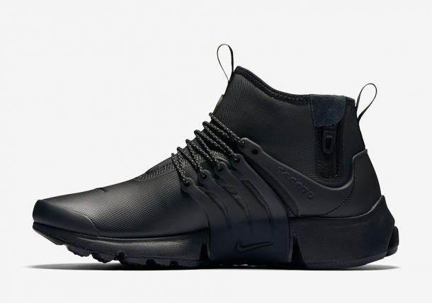 air presto mid utility black dark grey