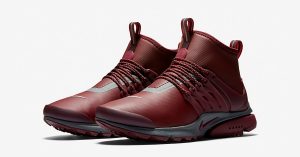 Nike Air Presto Mid Utility Night Maroon