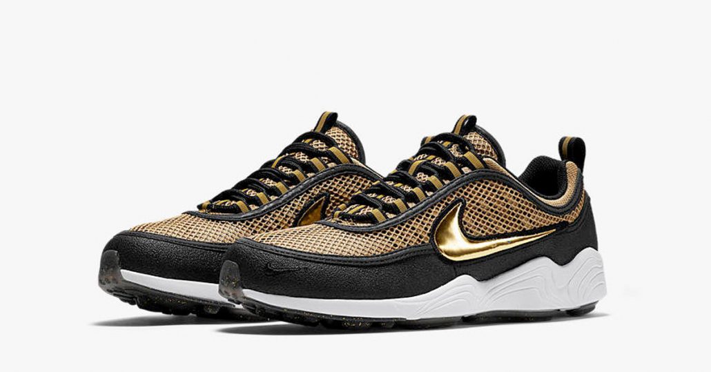 Nike Air Zoom Spiridon Metallic Gold