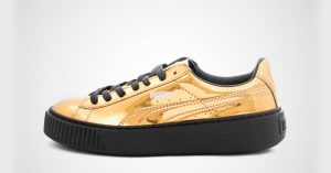 Puma Platform Metallic Gold