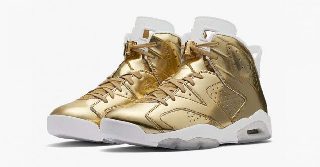 Nike Air jordan 6 Pinnacle Metallic Gold