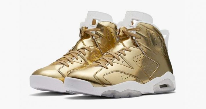 Nike Air jordan 6 Pinnacle Metallic Gold