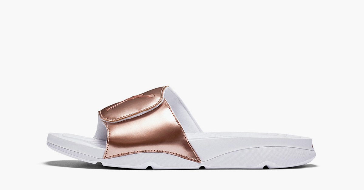 Nike Air Jordan Slide Pinnacle Metallic Bronze