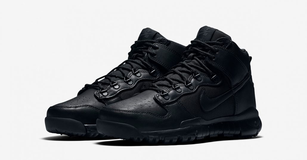 Nike SB Dunk High Sneakerboot Black