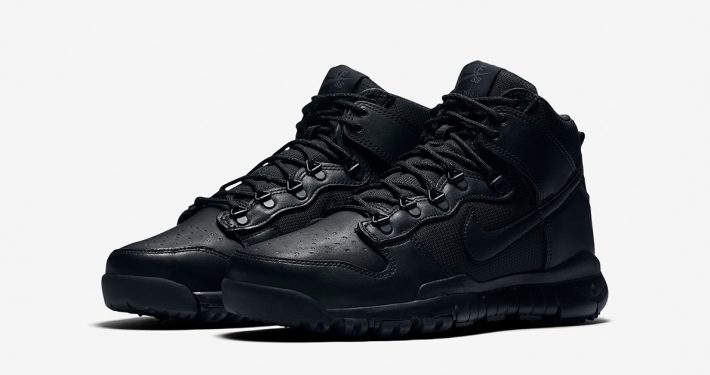 Nike SB Dunk High Sneakerboot Black