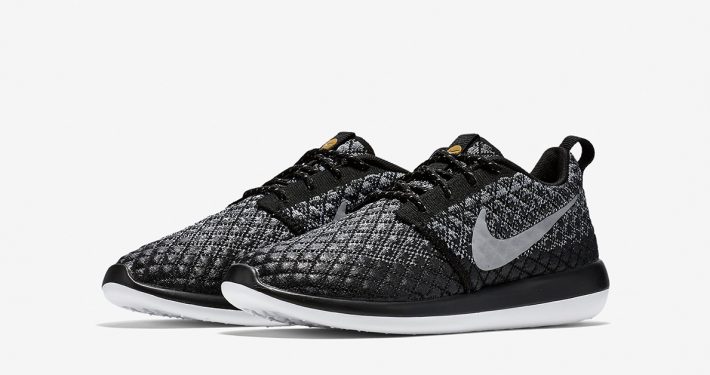 Womens Nike Roshe Two Flyknit 365 Black