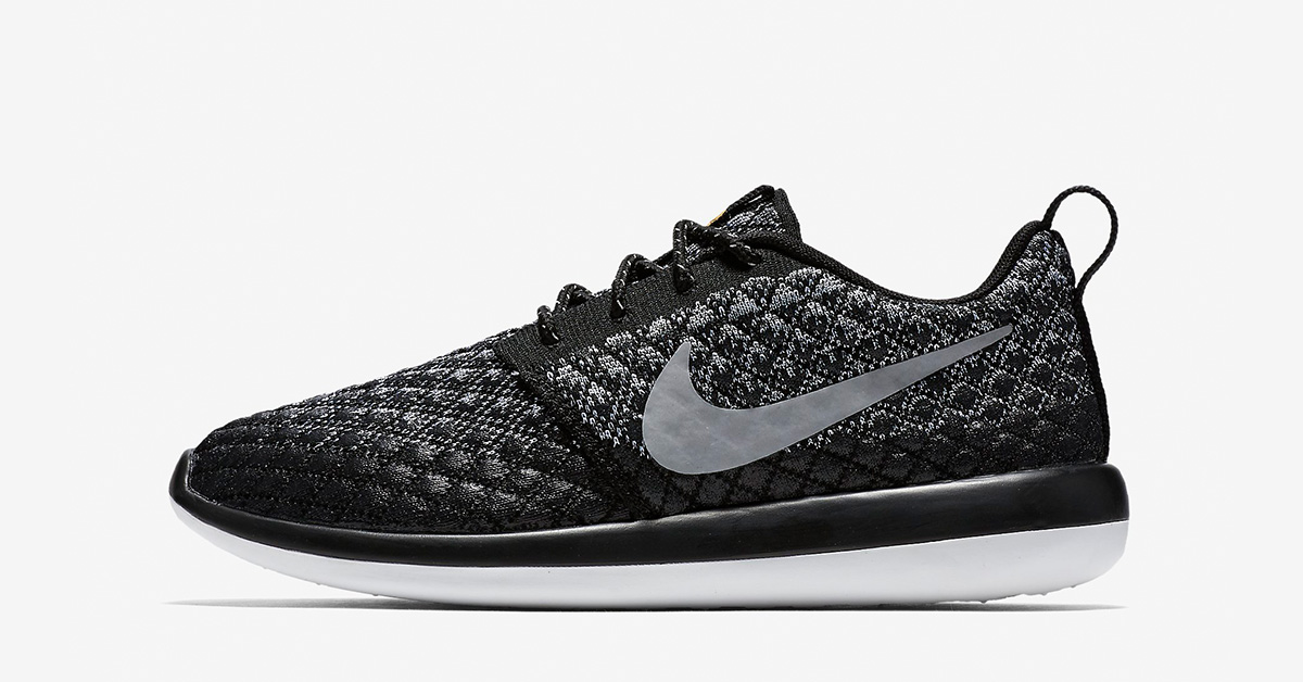 Womens Nike Roshe Two Flyknit 365 Black