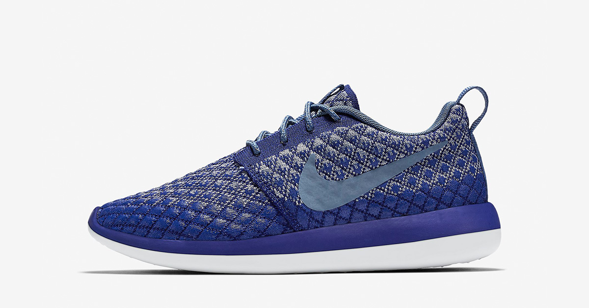 Womens Nike Roshe Two Flyknit 365 Deep Royal Blue