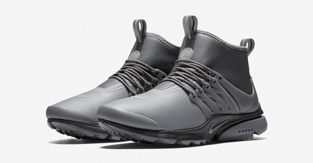 Womens Nike Air Presto Mid Utility Dark Grey