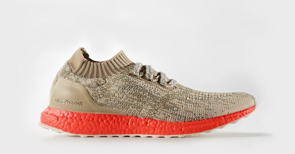 Adidas Ultra Boost Uncaged Khaki Orange