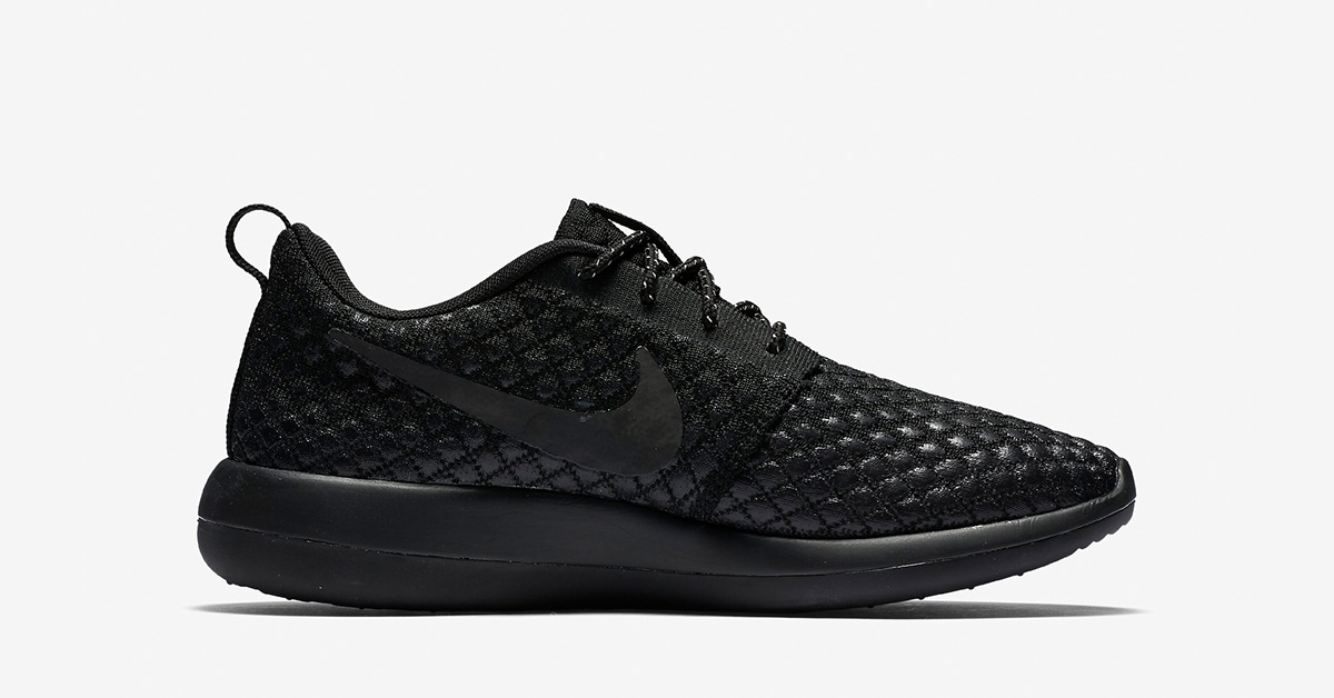 Nike Roshe Two Flyknit 365 Triple Black