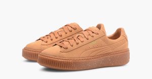 Puma Suede Platform Speckled Biscuit