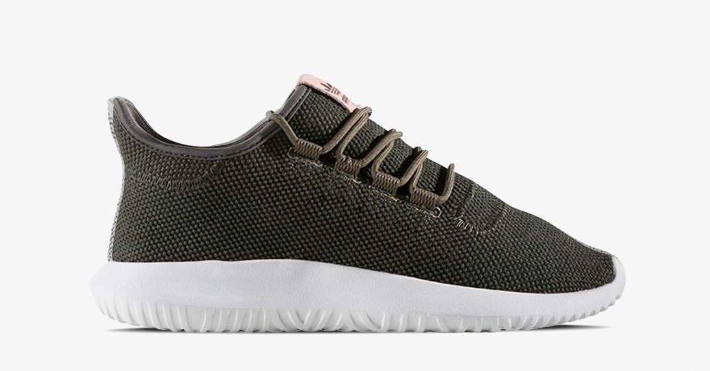 Womens Adidas Tubular Knit Shadow Utility Grey