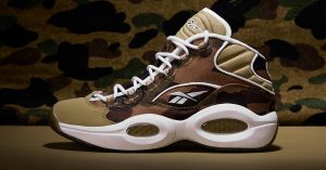 BAPE x Reebok Question Mid Camouflage