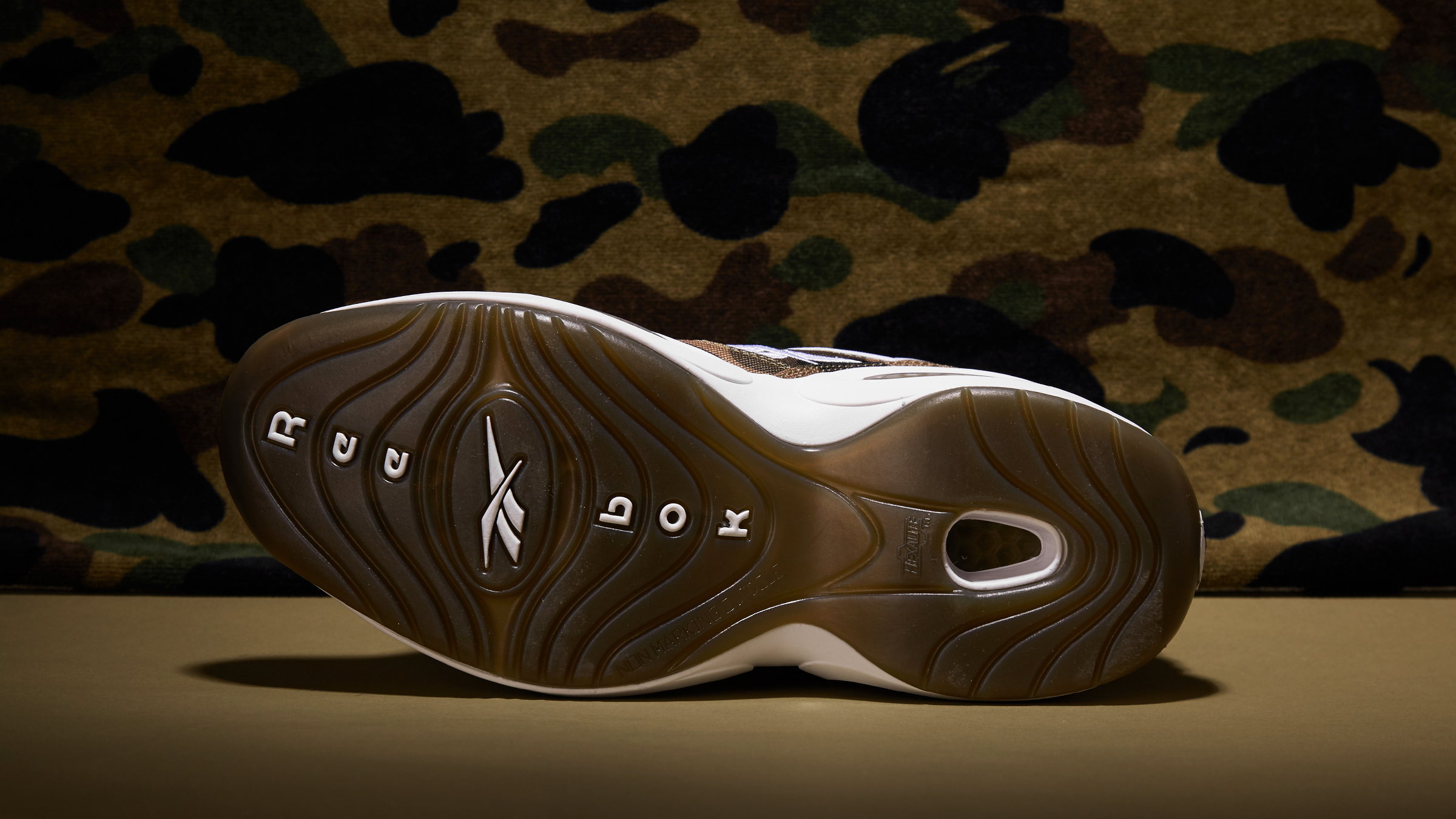 BAPE x Reebok Question Mid Camouflage