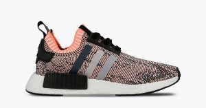 Womens Adidas NMD R1 Primeknit Sun Glow Tri-color