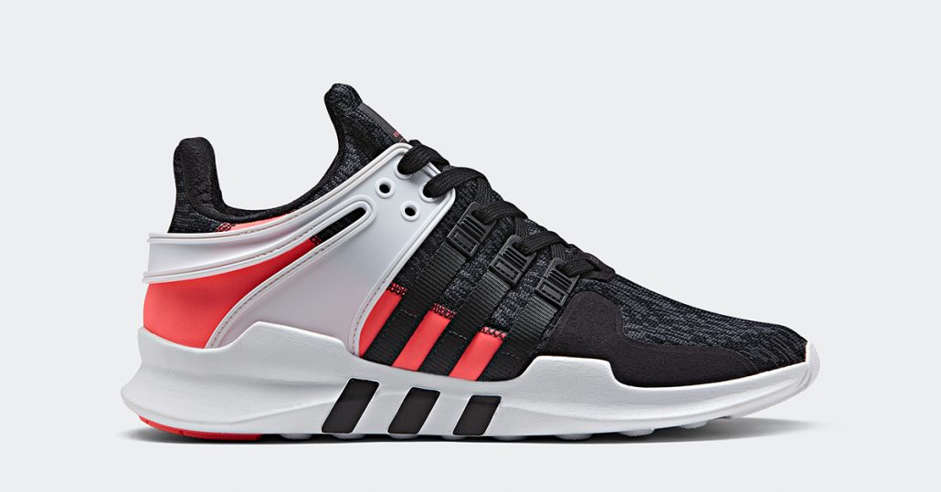 Adidas EQT Support ADV Black Turbo Red