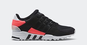 Adidas EQT Support RF Black Turbo Red